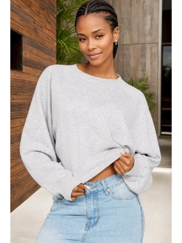 Trendy Layers Plain Loose Backless Tie-wrap Sweatshirts