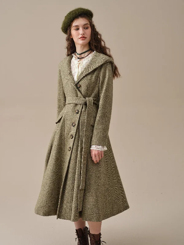 Fashionable Prints Sierra 17 | 100% wool classic coat