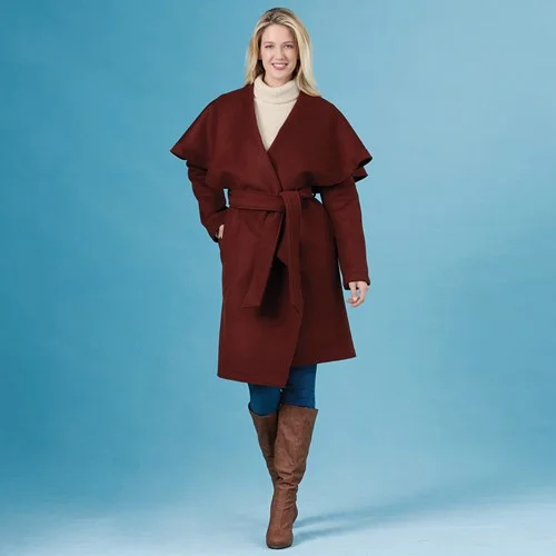 Artistic Temperament Simplicity Wrap Coats S8990