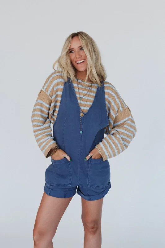 Sports Series Jordyn Romper - Blue