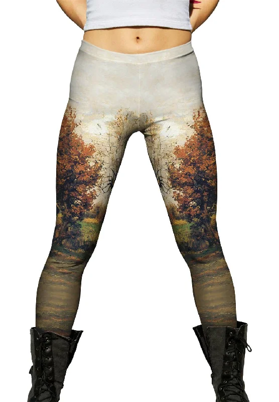 Versatile Comfort Wear Van Gogh -"Autumn Landscape with Trees" (1885)