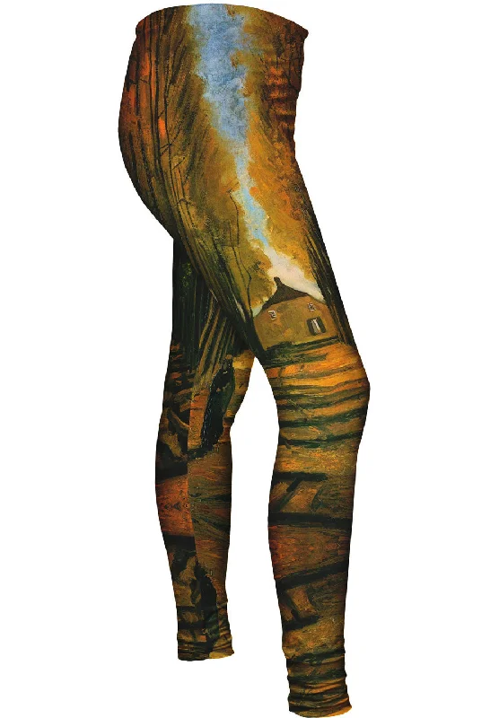 Street Fashion Van Gogh -"Avenue of Poplars" (1884)
