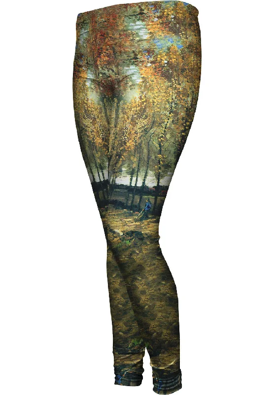 Cozy Fashions Van Gogh -"Lane with Poplars" (1885)