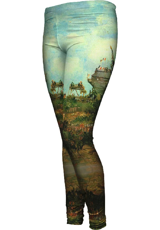 Soft Feel Van Gogh -"Moulin de Gallete III" (1886)