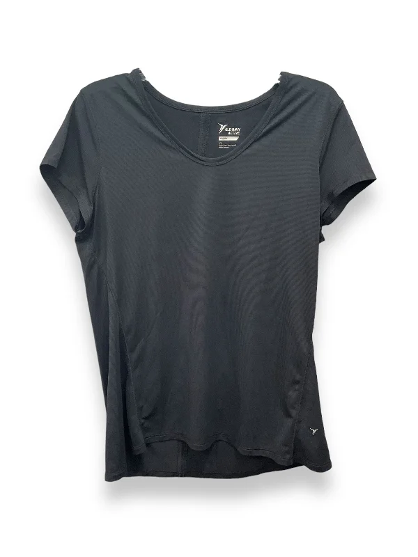 Casual Choice Grey Athletic Top Short Sleeve Old Navy, Size L