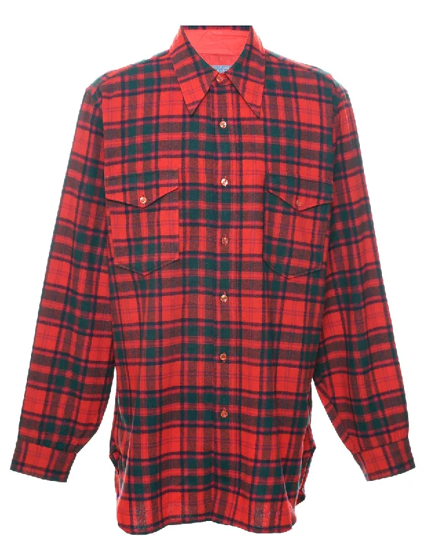 High-end Sense Pendleton Checked Shirt - XL