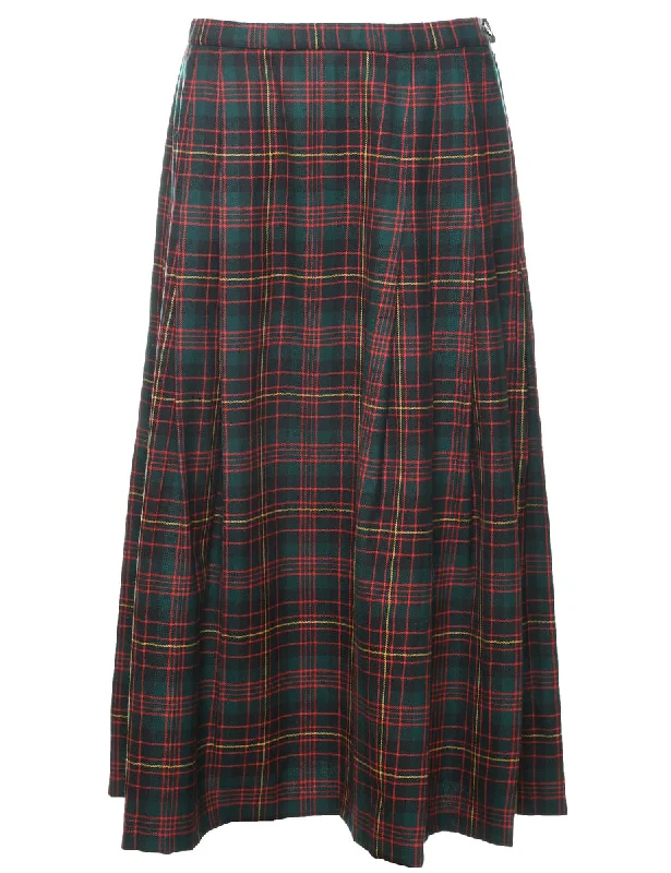 High-end Wear Pendleton Midi Skirt - M