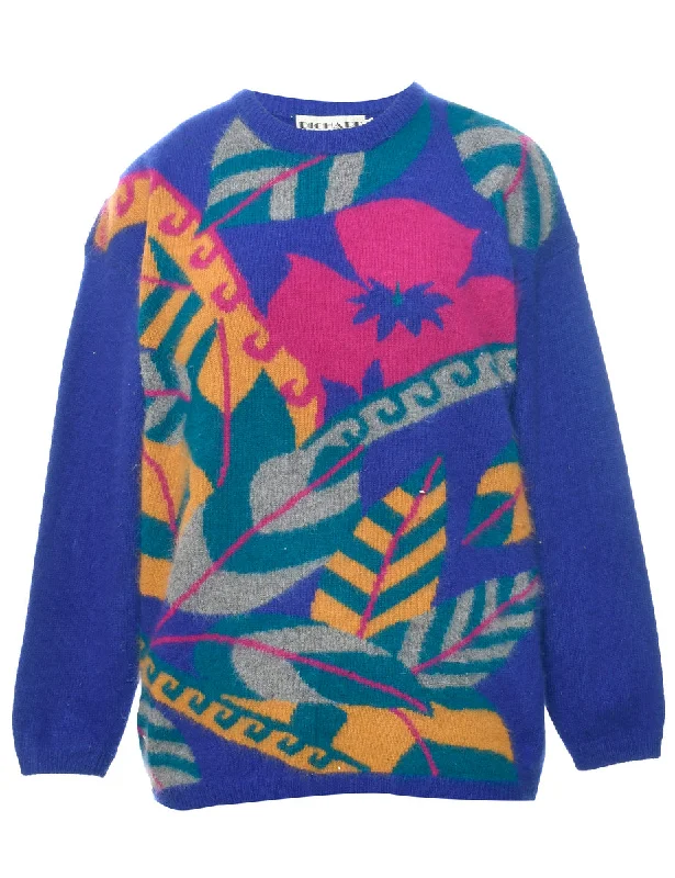 Elegant Dressing Purple Jumper - M