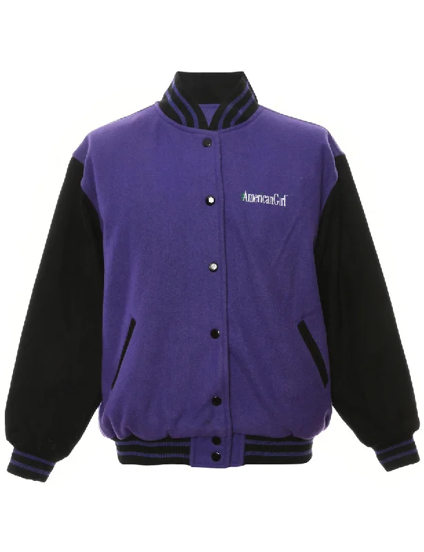 Sports And Leisure Purple Team Jacket - L